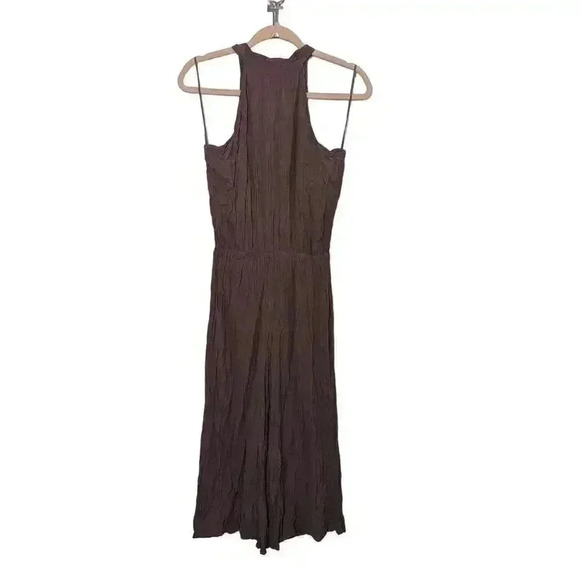 O'NEILL Womens Dark Mauve Sleeveless Jumpsuit Romper Ties in the Back Size M - Picture 1 of 11